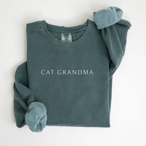 Cat Grandma Idea Comfort Colors Shirt, In My Cat Grandma Era Tee, New Cat Grandma Gift, Cute Cat Paw Shirt, Cat Mom Bday Mothers Day Gift
