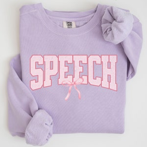 Speech Therapy Shirt Speech Therapy Sweatshirt SLP Shirt SLPA Speech Pathology Shirts Graduation Gifts for Speech Therapist Mothers Day Gift