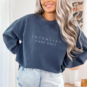 ICU Nurse Shirt, ICU Sweatshirt, Intensive Care Sweatshirt, icu Sweater, Registered Nurse, RN Shirt, Nurse Shirts, Gift For Nurse,Nurse Gift