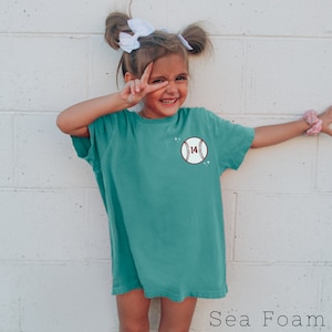 Custom Number Shirt Baseball Sister Era Youth Baseball Shirt Sports Sister Life Retro Sister Gift Big Little Sister Matching Family Custom T