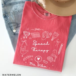 Shirt grappige logopedie, comfort kleuren logo taal patholoog shirt, professionele Yapper, shirt SLP verpleegkundige, cadeau SLP, spraaktaal