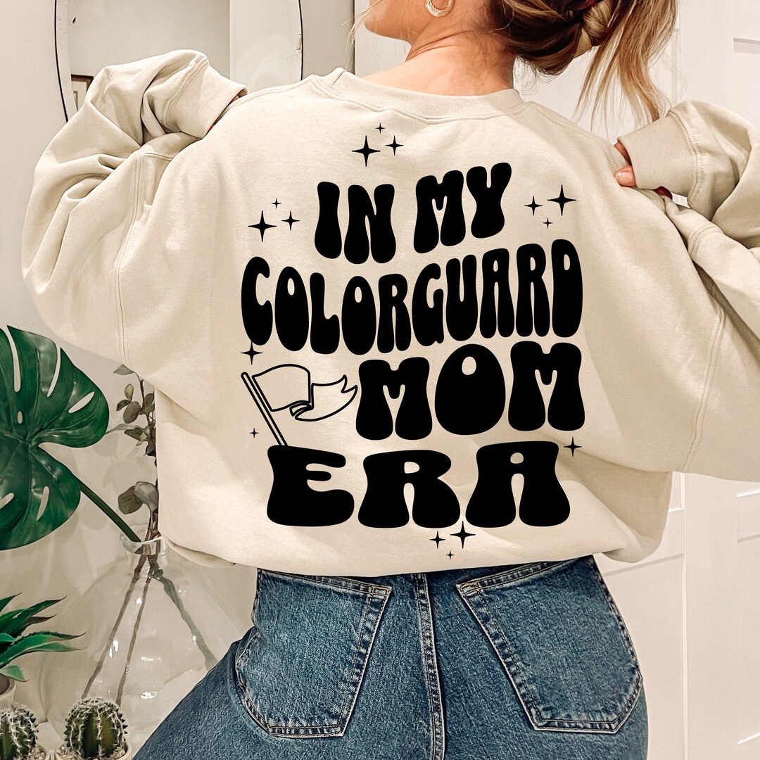 Color Guard Mom Svg Marching Band Svg Cheer Mom Svg Color Guard Clipart ...