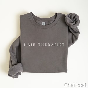 Hairstylist Shirt Hairstylist Sweatshirt Gift, Hair Stylist Sweatshirt Hairdresser Cosmetology Sweatshirt, Beauty School Beauty Salon Gift