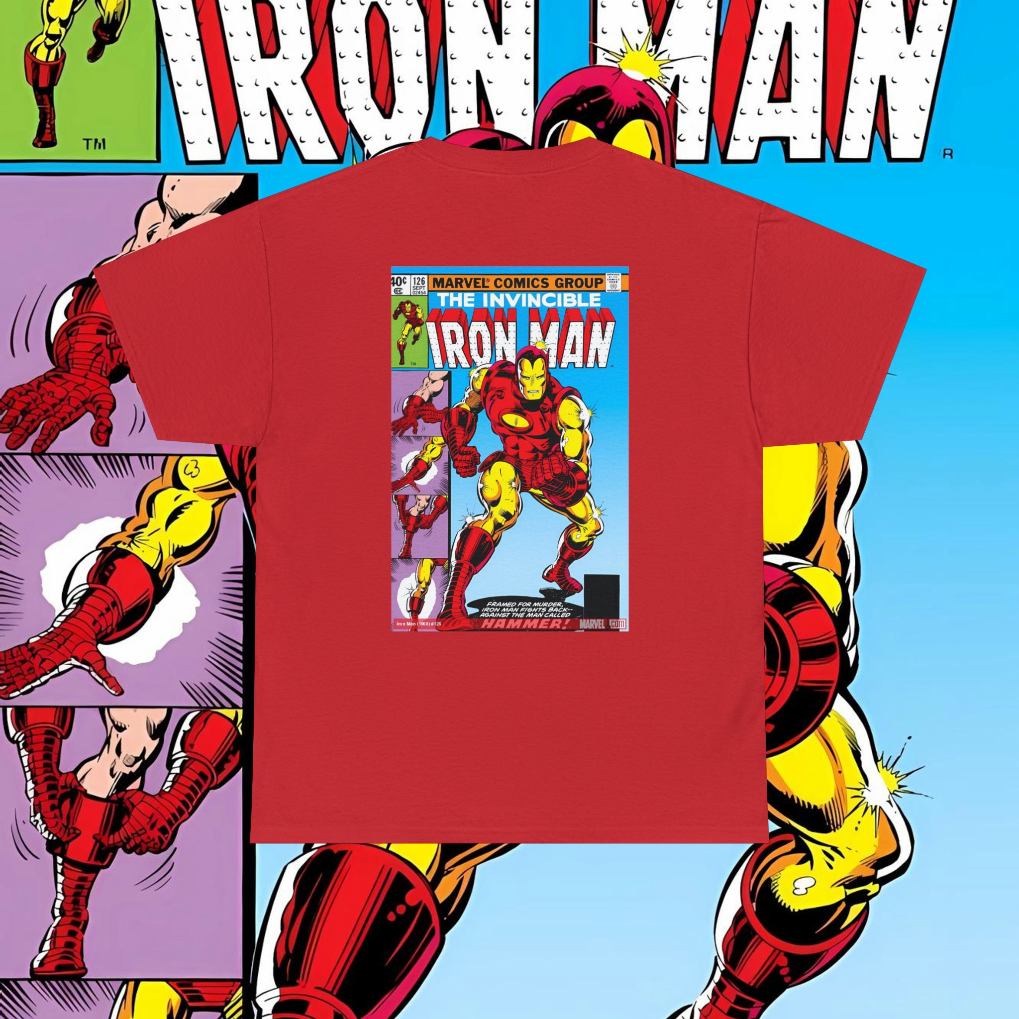 アイロンマン Iron Man (The Invincible Iron Man #126) 1:10th Scale Posed