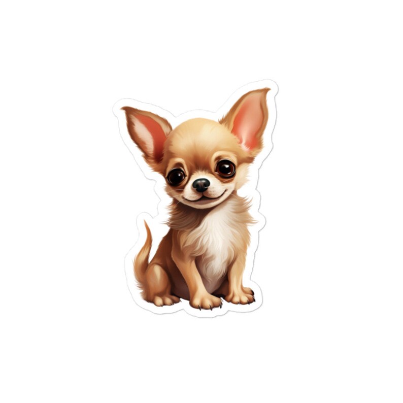 Cute Chihuahua Puppy Sticker