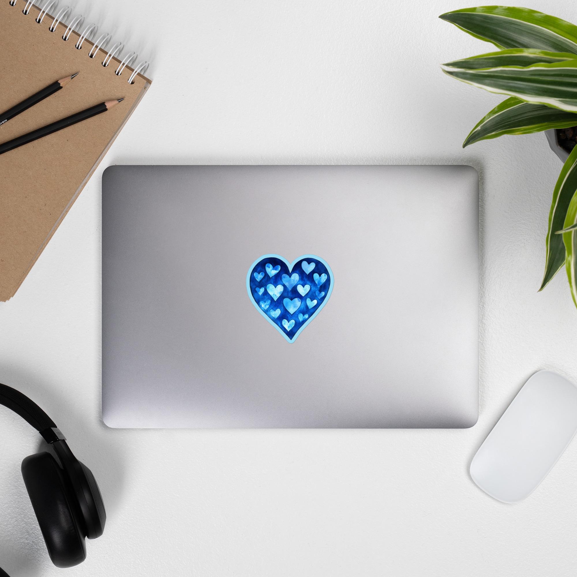 50 Adesivi Estetici Rosa A Forma Di Cuore – Impermeabili, Per Scrapbooking, Laptop E Borracce - 5