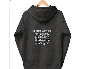 Hoodie Quote Men Women (Backside) | Gift For Him | Fall Hoodie | Comfy Sweatshirt, Trendy Jogging Sweater, Couple Hoodie | Winter Sweater