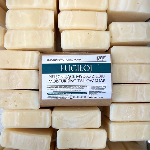 Lye & Tallow traditional unscented Tallow Soap