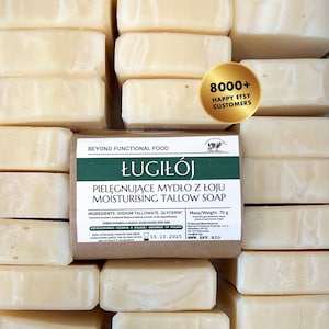 Handgemaakte traditionele zeep met loog en talg voor gezicht, handen en lichaam