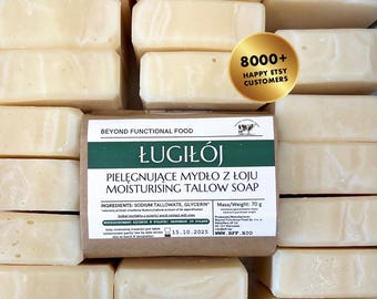 顔、手、体用の手作り伝統的な苛性ソープ＆牛脂石鹸