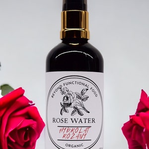 Rose Flower Hydrosol, Organic, fresh and no additives image 3