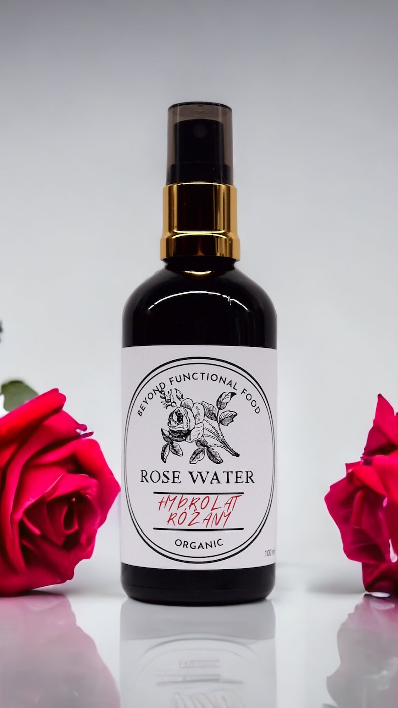 Rose Flower Hydrosol, Organic, fresh and no additives image 3