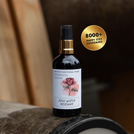 Organic Rose Hydrosol – Natural Floral Water for Face & Body