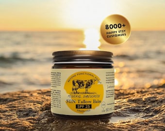 SUN Tallow Balm – Natural Mineral Sunscreen SPF25
