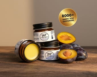 Talg Lippenbalsam, Talg mit Aloe & Pflaume