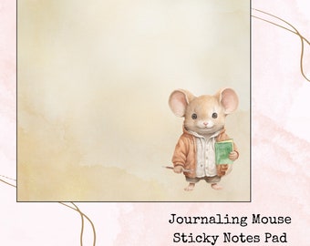 Journaling Mouse * Sticky Notes Pad * Sticky Notes * Notes Pad * Journaling Mouse * Decorative Sticky Notes * Watercolour Sticky Notes *