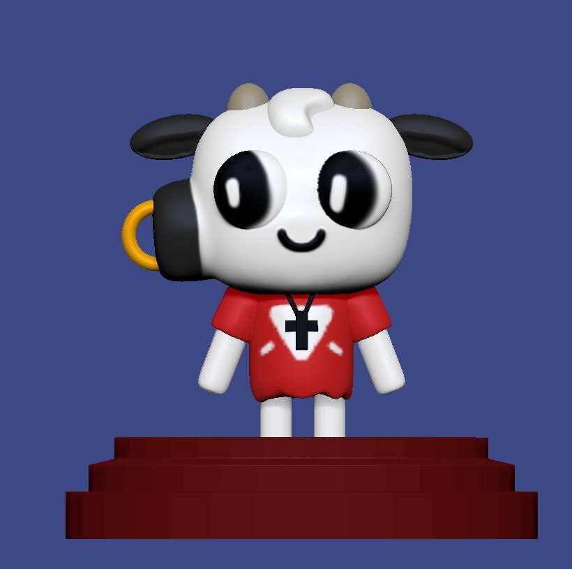 STL file Cult of the Lamb - Lamb ritual figure 🎃・3D printable model to  download・Cults
