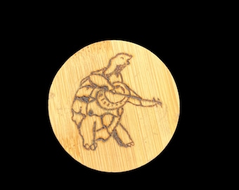 Engraved Magnet Bottle Opener, Beer Opener, Groomsmen Gifts, Magnetic Fridge Opener, Custom Bottle Opener, Grateful Dead Terrapin Turtle