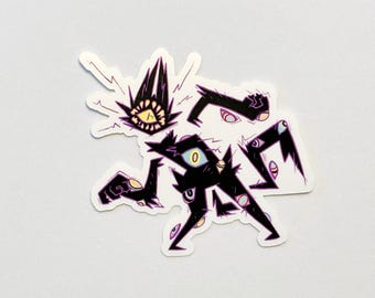 LAST CHANCE! Abstract Junky Sticker 3" | Original