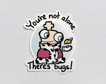 Kinger Bug Friend Sticker 3" | Amazing Digital Circus