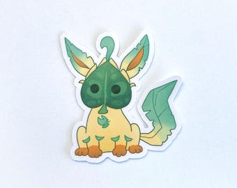 Korok Leafeon Sticker 3" | PKMN | LOZ