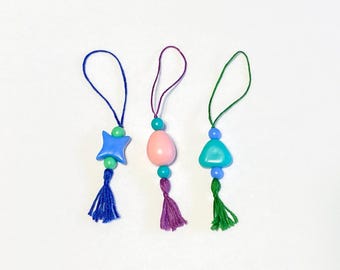 Handmade Shiny, Oval, Catch Charms | PKMN