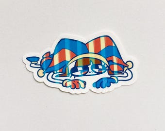 Glitched Pomni Sticker 3" | Amazing Digital Circus