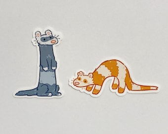 Ferret Friends Sticker 3"