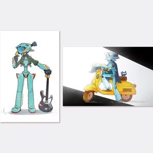 FLCL Canti Posters