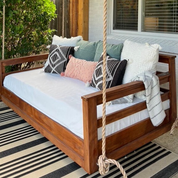 Porch Swing Bed Etsy