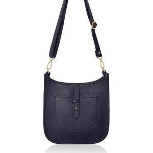 Navy Shoulder Bag Etsy Ireland