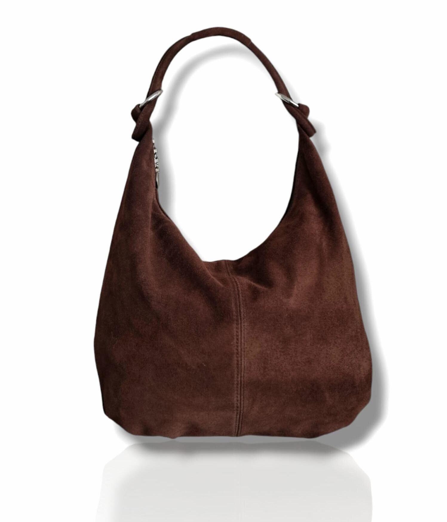 Ladies suede handbags hot sale