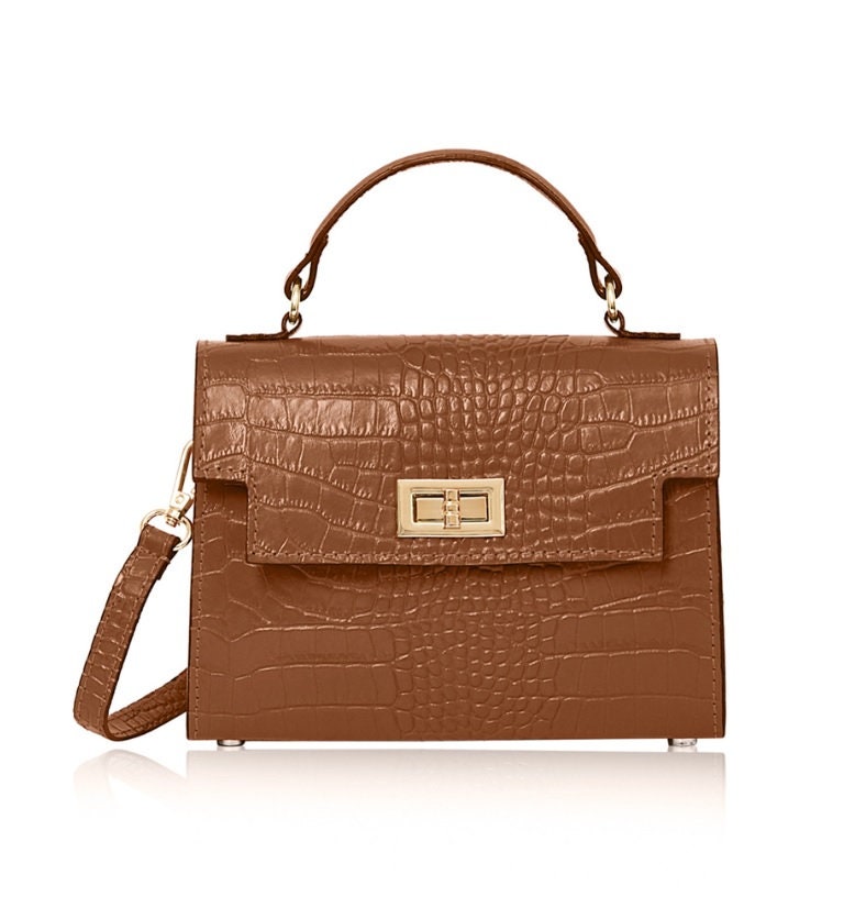 Genuine Leather Wear Resisting Casual Brown Chest Bag Shoulder Crossbody Bag main image 1