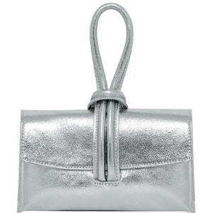 Silver wrist bag Etsy Osterreich