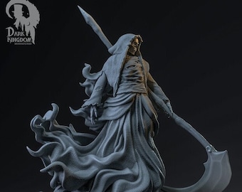 Death - Reaper - Undead - Dinoworld - Large miniature - D&D - Pathfinder - Tabletop RPG