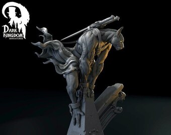 Sphynx - Warrior - Egyptian - Tomb guard -  Dinoworld - 32 mm Heroic miniature - D&D - Pathfinder - Tabletop RPG - Ready to paint - Hobby