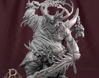 Necrosis Avatar - Corrupted | Huge Miniature | DnD | Pathfinder | TTRPG | 8k printed | Parasite Collectibles | Monster | Boss