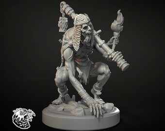 Undead - Saboteur - Dinoworld - 32 mm miniature - D&D - Pathfinder - Tabletop RPG