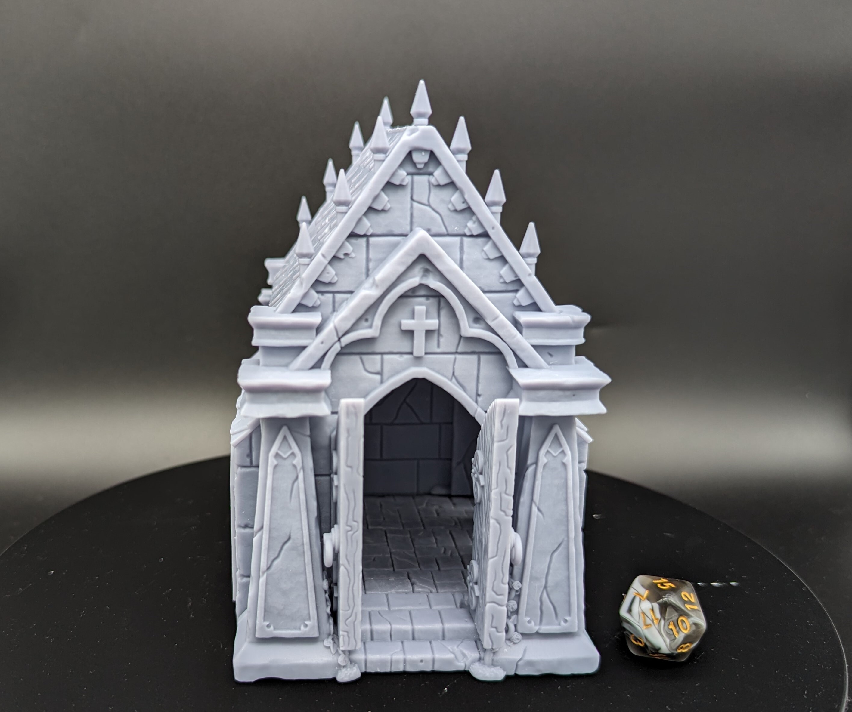 Mausoleum Crypt Props | Miniature | DND Terrain | Building | Cemetery ...