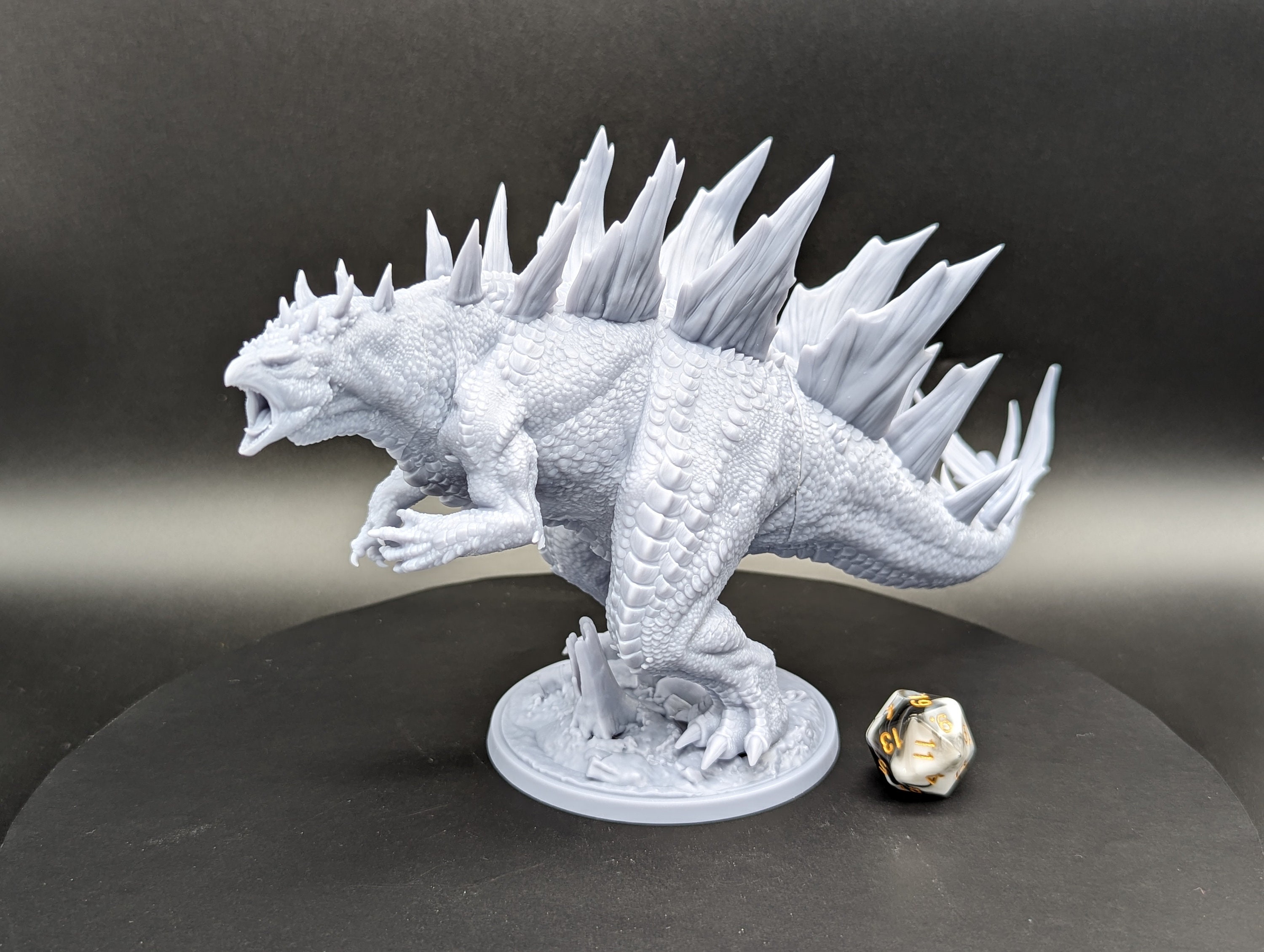 Kaiju Stegosaurus - Monster - Tarrasque - Primitive Creature