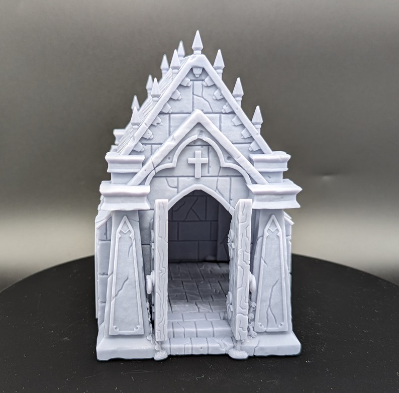 Mausoleum Crypt Props | Miniature | DND Terrain | Building | Cemetery ...