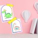 Printable Coloring Pages for Kids Dinosaurs Coloring 12 Pages Digital ...