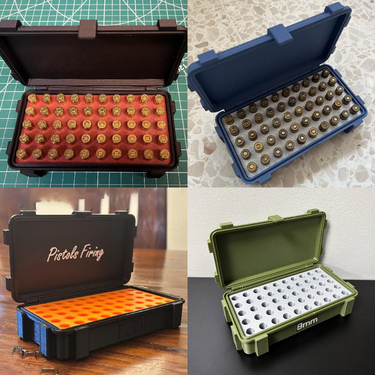 デジタル STL ファイル ABOX 弾薬箱 5.56 弾薬保管弾薬箱 556 NATO