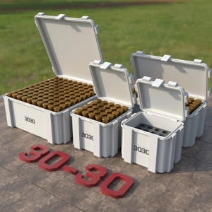 Digital STL file ABOX Ammo box 30-30 WIN ammunition storage ammo crate 30-30win