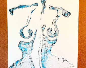One-Of-A-Kind Original Painting on Canvas