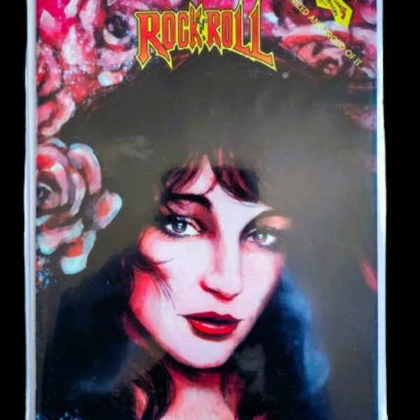 Vintage Rare Kate Bush Rock n' Roll Comics #58 (1993) Revolutionary Comics VF