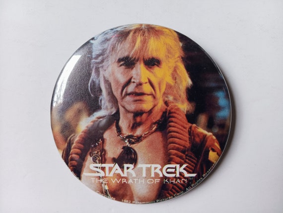 Vintage Star Trek Wrath of Kahn button set 1982 l… - image 2