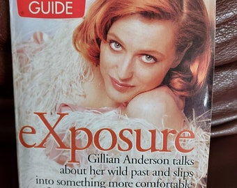 Vintage TV Guide Gillian Anderson 1996