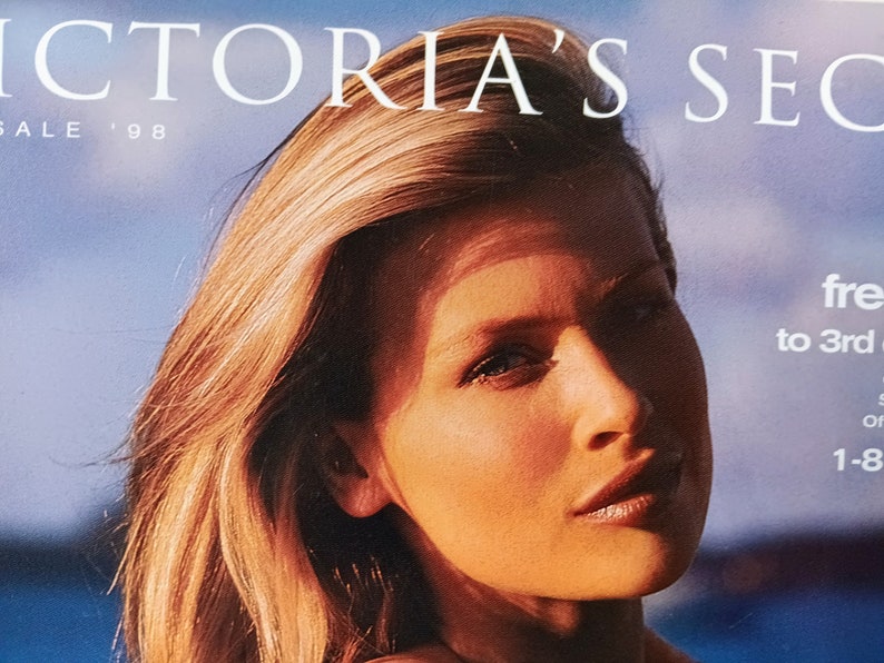 Vintage Vintage Victoria's Secret Catalog May Sale Robe 1998 Very RARE