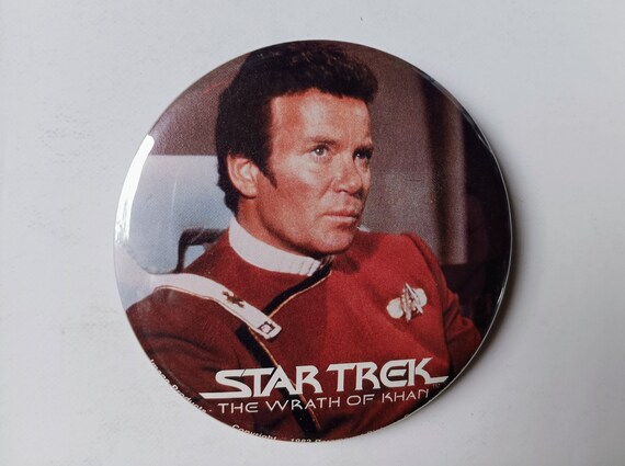 Vintage Star Trek Wrath of Kahn button set 1982 l… - image 5